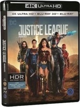 Justice League 4K + 3D (Blu-ray Movie)