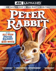 Peter Rabbit 4k Blu-ray (4k Ultra Hd + Blu-ray + Digital Hd)