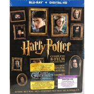Recopilación completa de Harry Potter en Blu-ray y DVD
