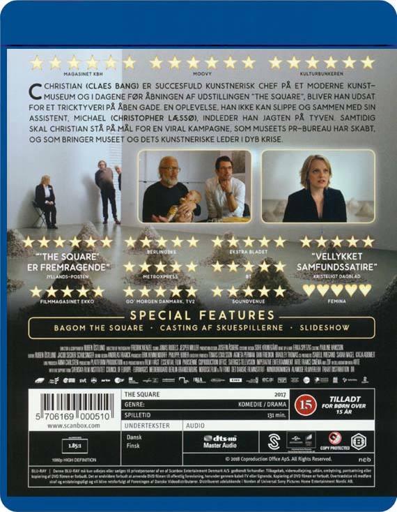 The Square Blu-ray (Denmark)