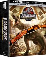 Jurassic Park Collection 4K Blu-ray (DigiBook)