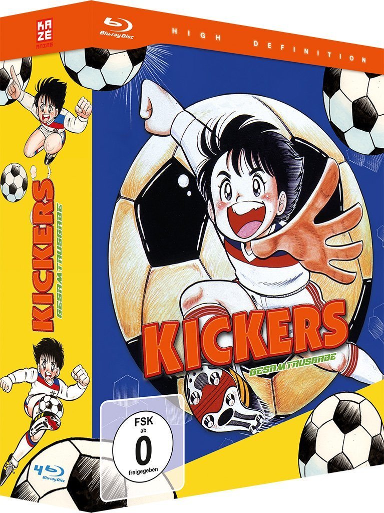 Ganbare! Kikkâzu Blu-ray (Kickers - Gesamtausgabe Episode 01-26 + OVA)  (Germany)