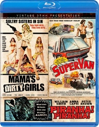 Mama's Dirty Girls / Supervan / Piranha! Piranha! (Blu-ray)