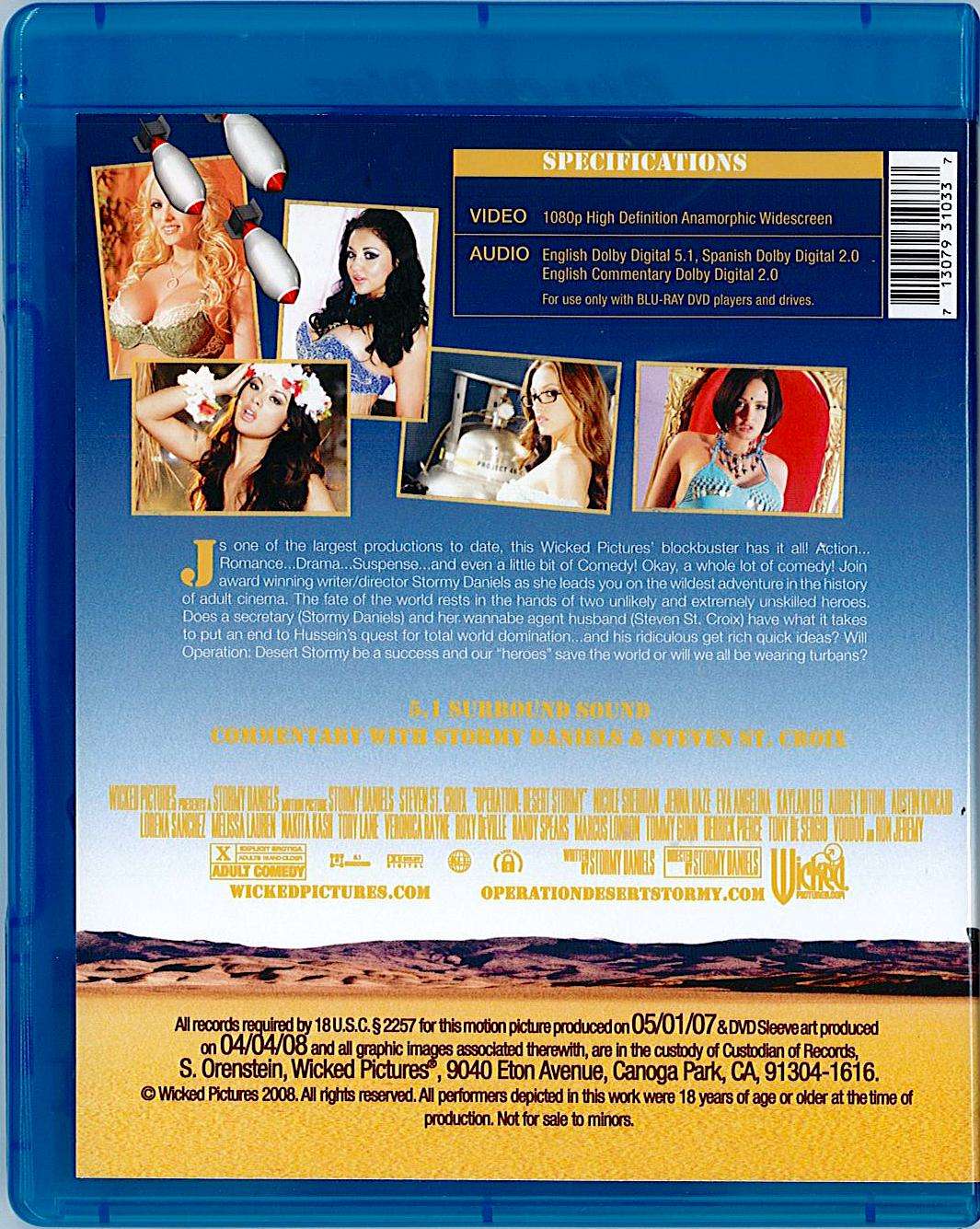 Operation: Desert Stormy Blu-ray