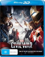 Captain America: Civil War 3D (Blu-ray Movie)