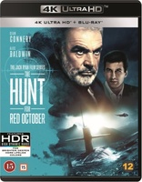 The Hunt For Red October 4K (Blu-ray Movie)