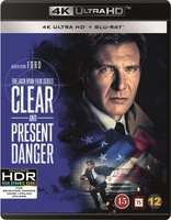 Clear and Present Danger 4K (Blu-ray Movie)