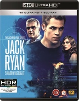 Jack Ryan: Shadow Recruit 4K (Blu-ray Movie)