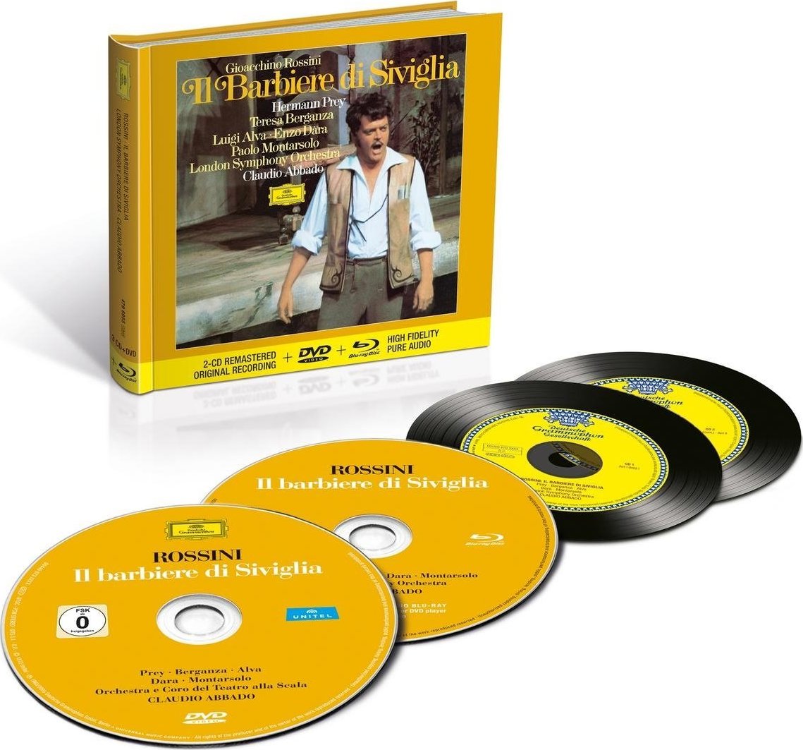 Rossini: Il barbiere di Siviglia Blu-ray (Blu-ray Audio | Claudio