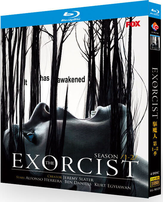 エクソシスト 1★2★3　Blu-ray The Exorcist: Seasons 1-2 Blu-ray (大法師: 第 1-2 季) (Taiwan)