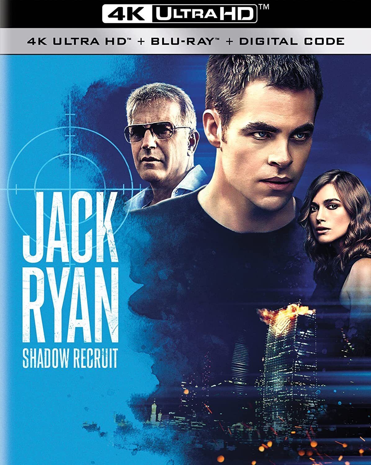 Jack Ryan: 5-Film Collection (4K UHD Blu-ray/Blu-ray,Digital HD) NEW  w/slipcover