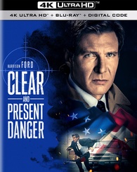 Clear and Present Danger 4K Blu-ray (4K Ultra HD + Blu-ray + Digital)