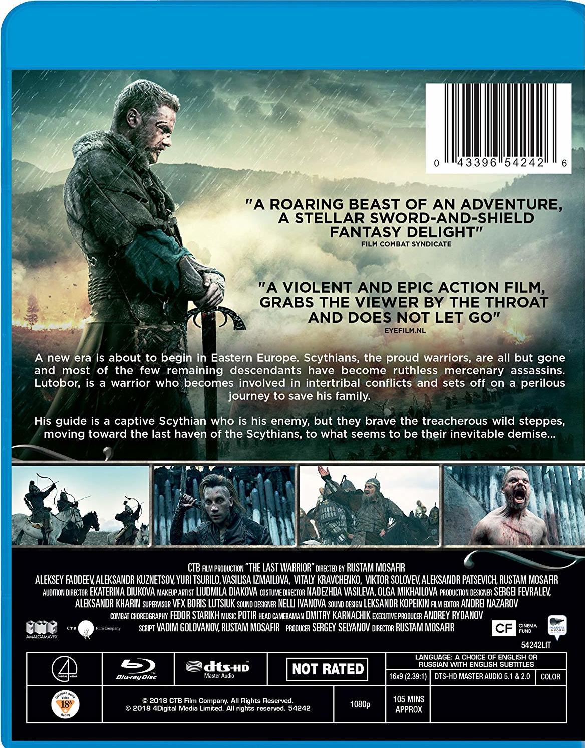 The Last Warrior Blu Ray The Scythian Skif