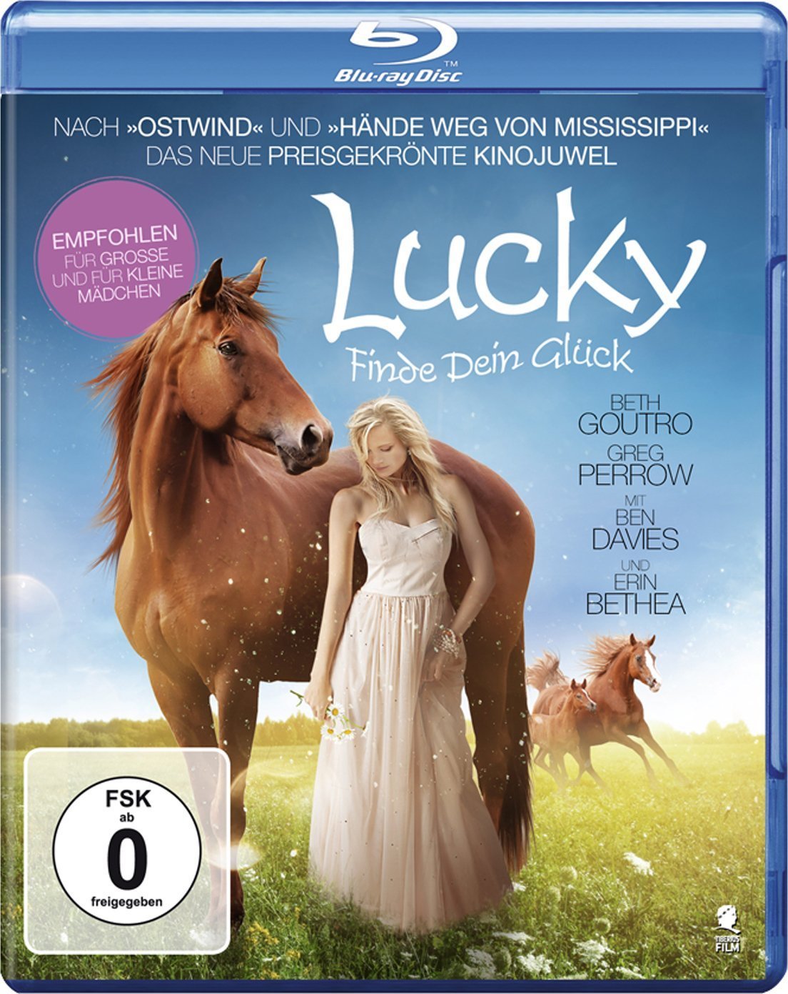 Lucky - Finde dein Glück Blu-ray (Texas Rein) (Germany), image size:1104x1391
