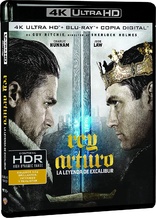 King Arthur: Legend of the Sword 4K (Blu-ray Movie), temporary cover art