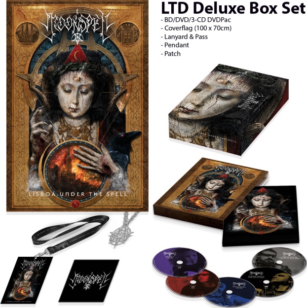 Moonspell: Lisboa Under the Spell Deluxe Blu-ray (Blu-ray + DVD +