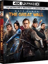 The Great Wall 4K (Blu-ray Movie)