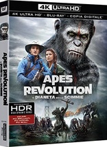 Dawn of the Planet of the Apes 4K (Blu-ray Movie), temporary cover art