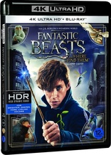 Fantastic Beasts and Where to Find Them 4K (Blu-ray Movie), temporary cover art