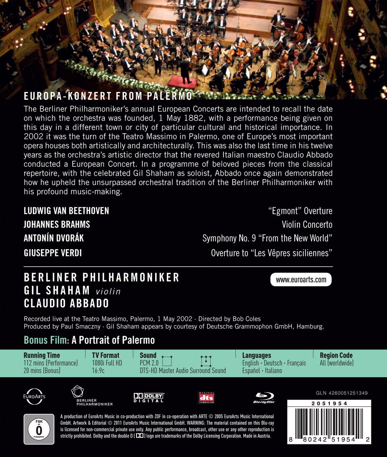 その他 Brahms: Violin Concerto / Symphony No. 9 [Blu-ray] [Import] Violin Concerto / Symphony No 9 [Blu-ray] [Import]: Amazon