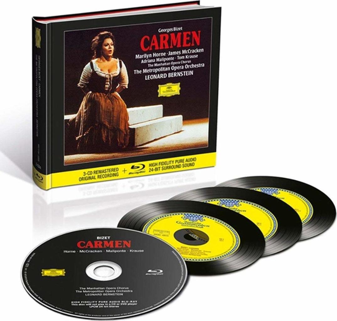 Bizet: Carmen Blu-ray (Blu-ray Audio / Bernstein, Metropolitan Opera)