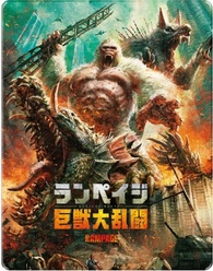 Rampage 4K Blu-ray (SteelBook) (Japan)