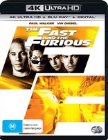 The Fast and the Furious 4K (Blu-ray Movie)