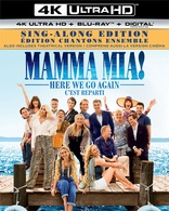 Mamma Mia! Here We Go Again 4K (Blu-ray Movie)