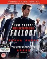 Mission: Impossible - Fallout Blu-ray (United Kingdom)