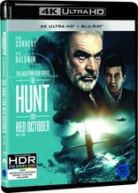 The Hunt For Red October 4K (Blu-ray Movie), temporary cover art