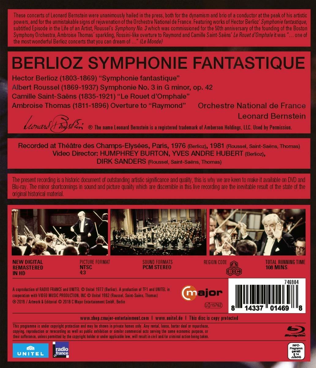 Leonard Bernstein: Berlioz - Symphonie Fantastique Blu-ray