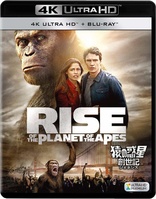 Rise of the Planet of the Apes 4K (Blu-ray Movie)