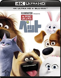 The Secret Life of Pets 4K Blu-ray (ペット (4K ULTRA HD + Blu-rayセット)) (Japan)