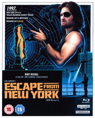 Escape from New York 4K Blu-ray (DigiPack) (United Kingdom)