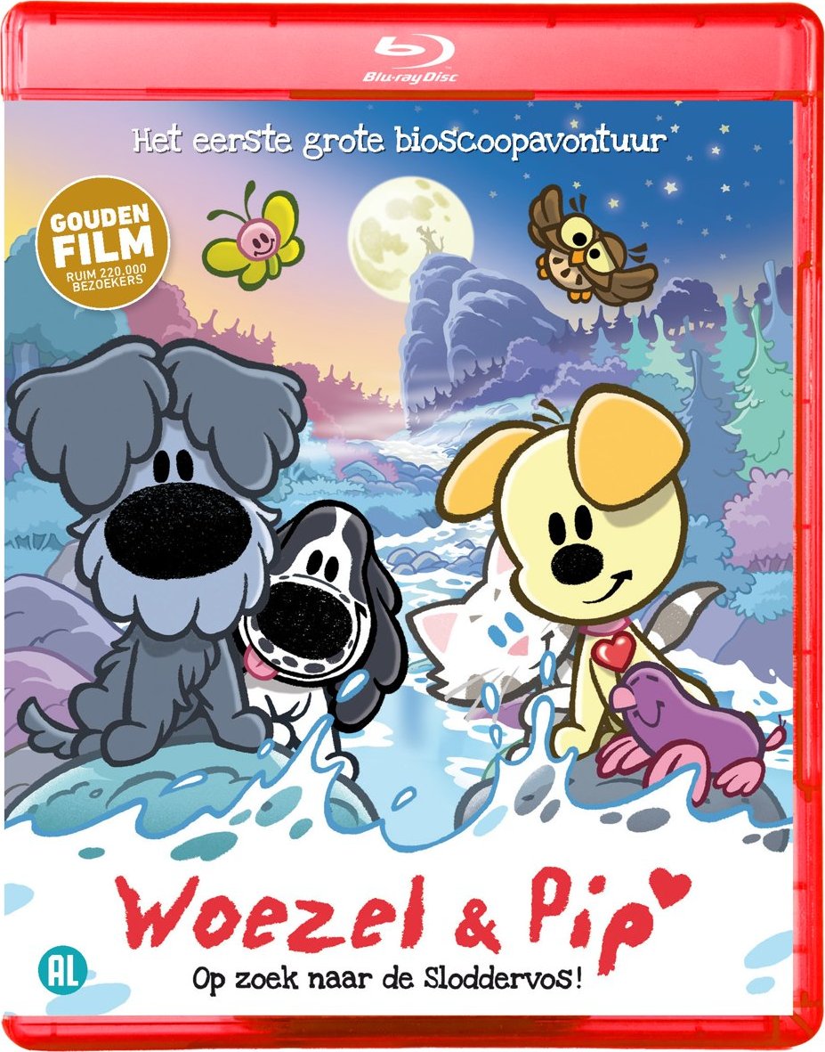 Creatie Panda variabel Woezel and Pip: Op zoek naar de Sloddervos! Blu-ray (Netherlands)