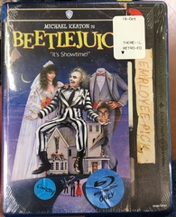 Beetlejuice Blu-ray (VHS retro packaging)