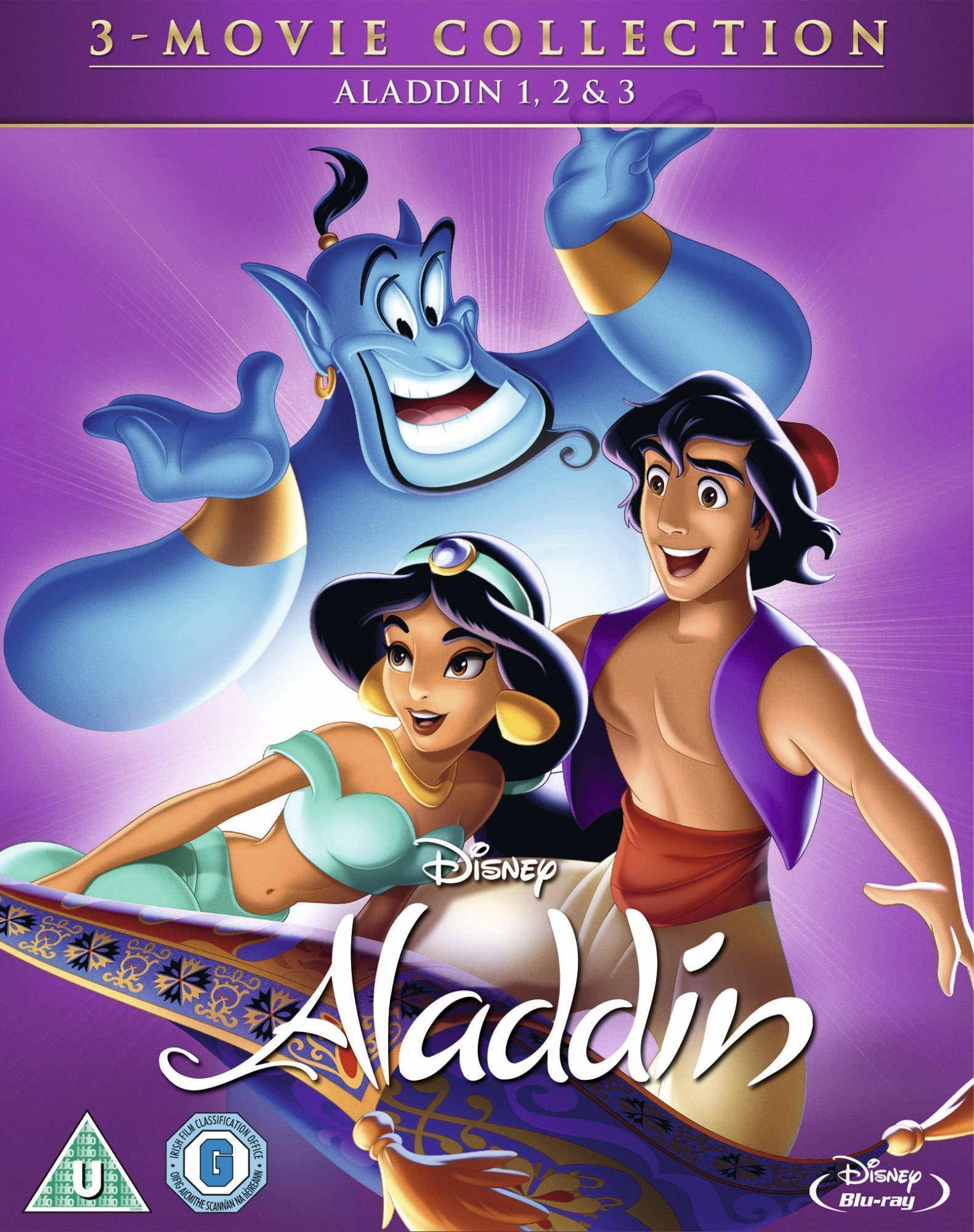 Aladdin: 4-Movie Collection (1992-2019) Aladino: Colección de 4 Películas (1992-2019) [E-AC3/AC3 5.1/2.0 + SUP/SRT] [Blu Ray-Rip] [Disney Plus-Rip] 218188_front