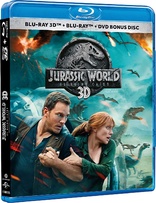 Jurassic World: Fallen Kingdom 3D (Blu-ray Movie)