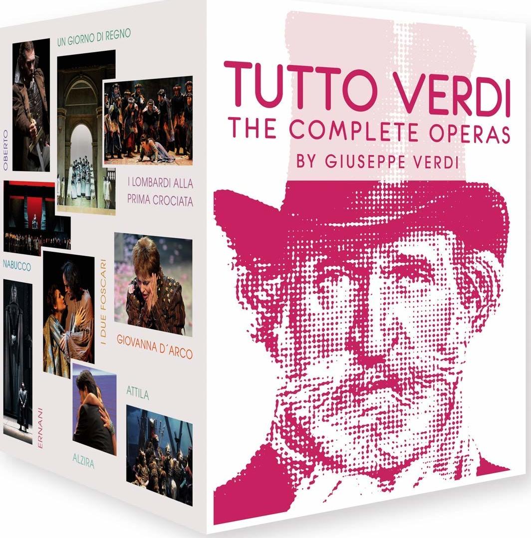 Tutto Verdi: The Complete 26 Operas + Requiem Blu-ray (Sweden)