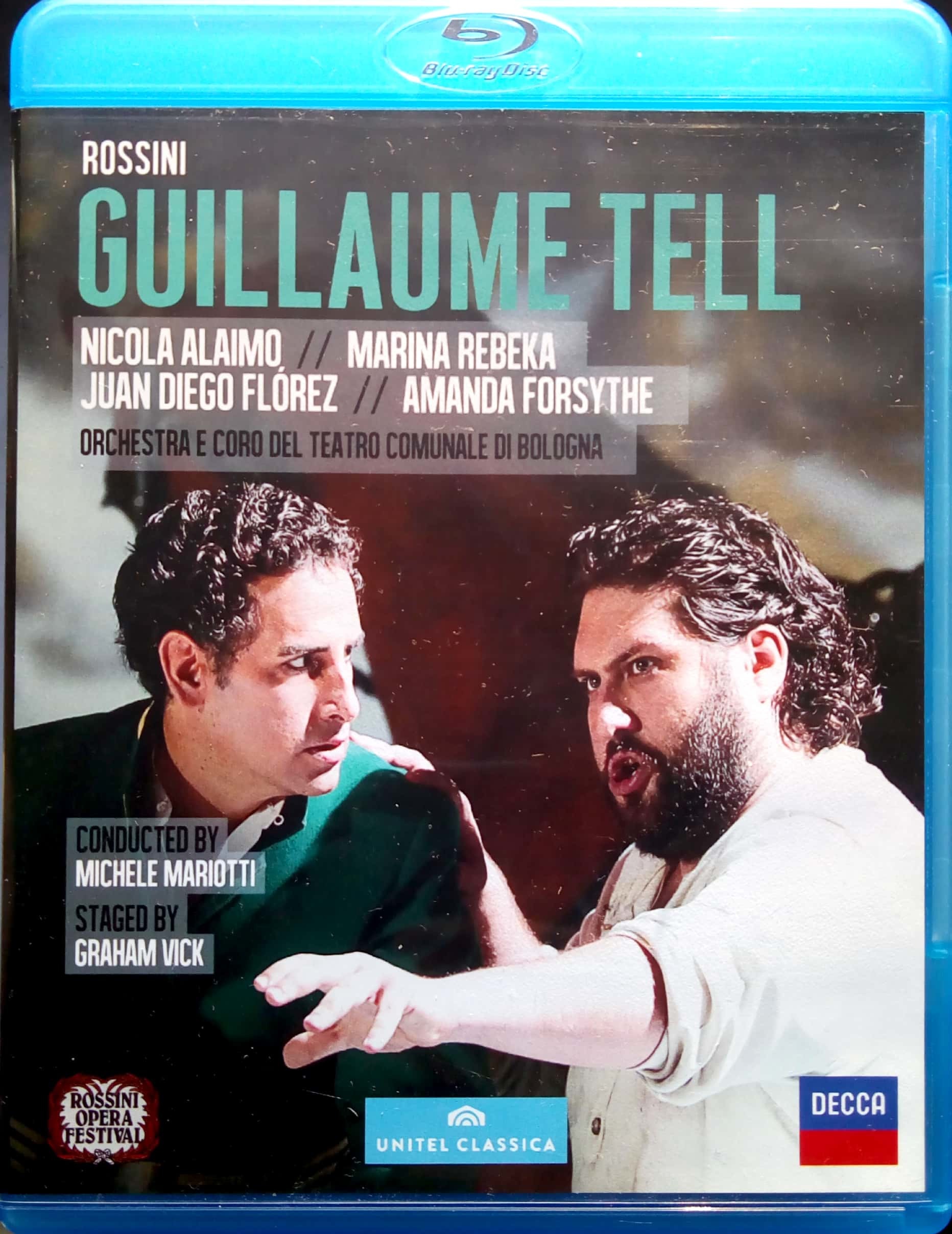 Rossini: Guillaume Tell Blu-ray (Rossini Opera Festival) (Italy)