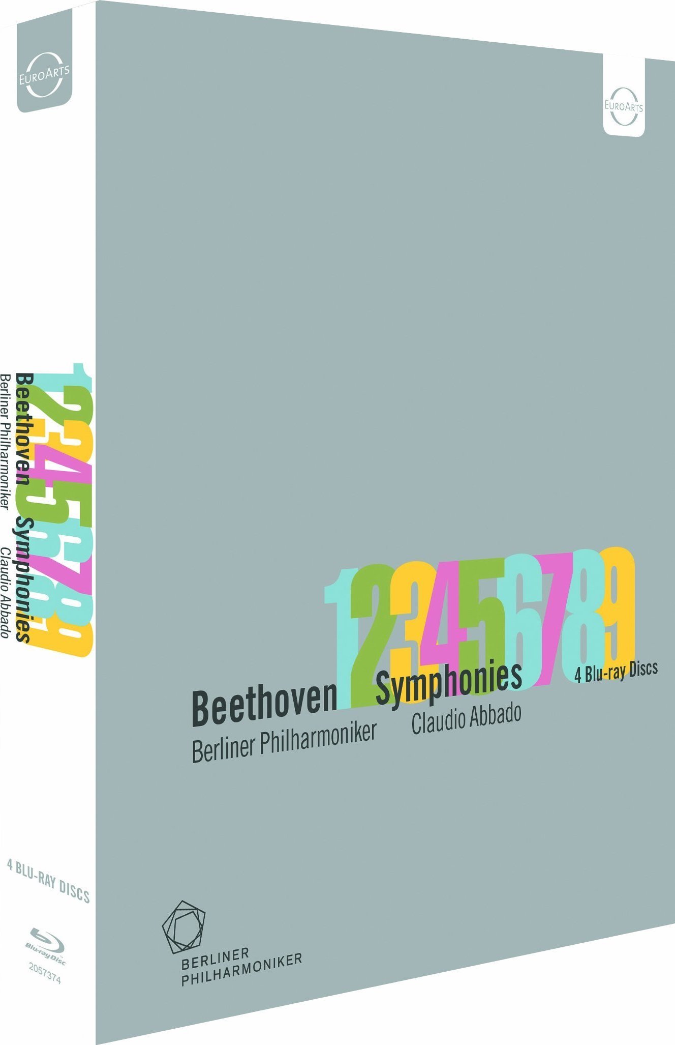 Beethoven: Symphonies 1-9 Blu-ray (Italy)