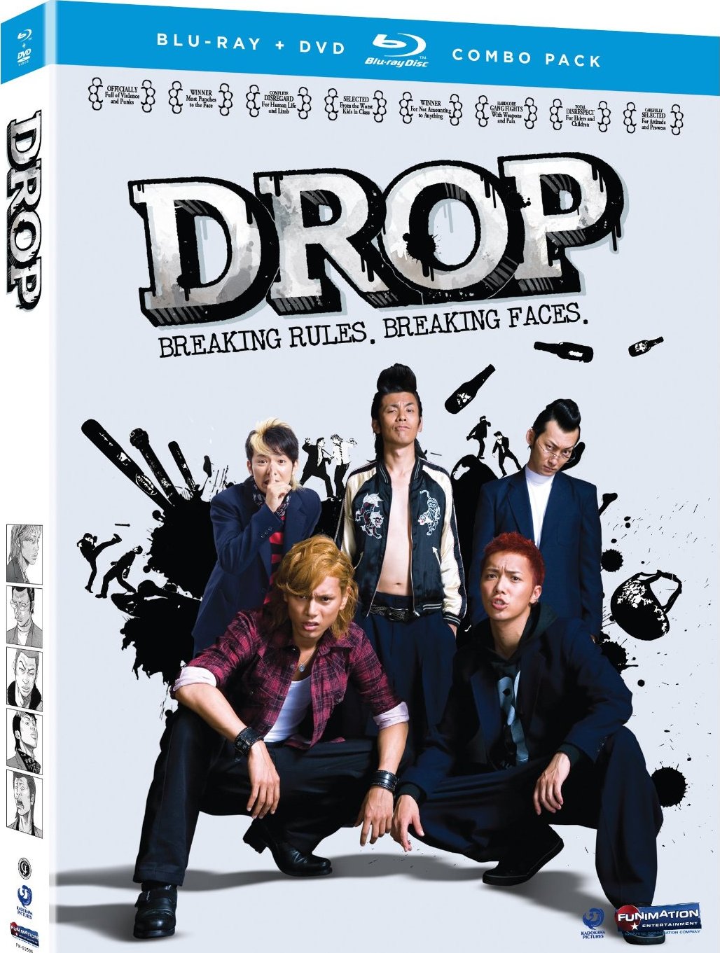 韓国+アジア映画 drop Blu-ray Drop Blu-ray (Blu-ray + DVD)