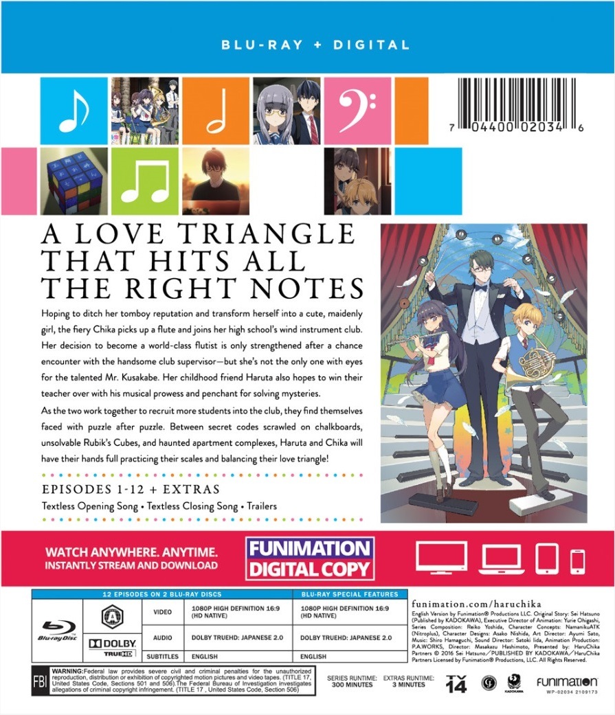 Haruchika - Haruta and Chika: The Complete Series Blu-ray (Essentials)