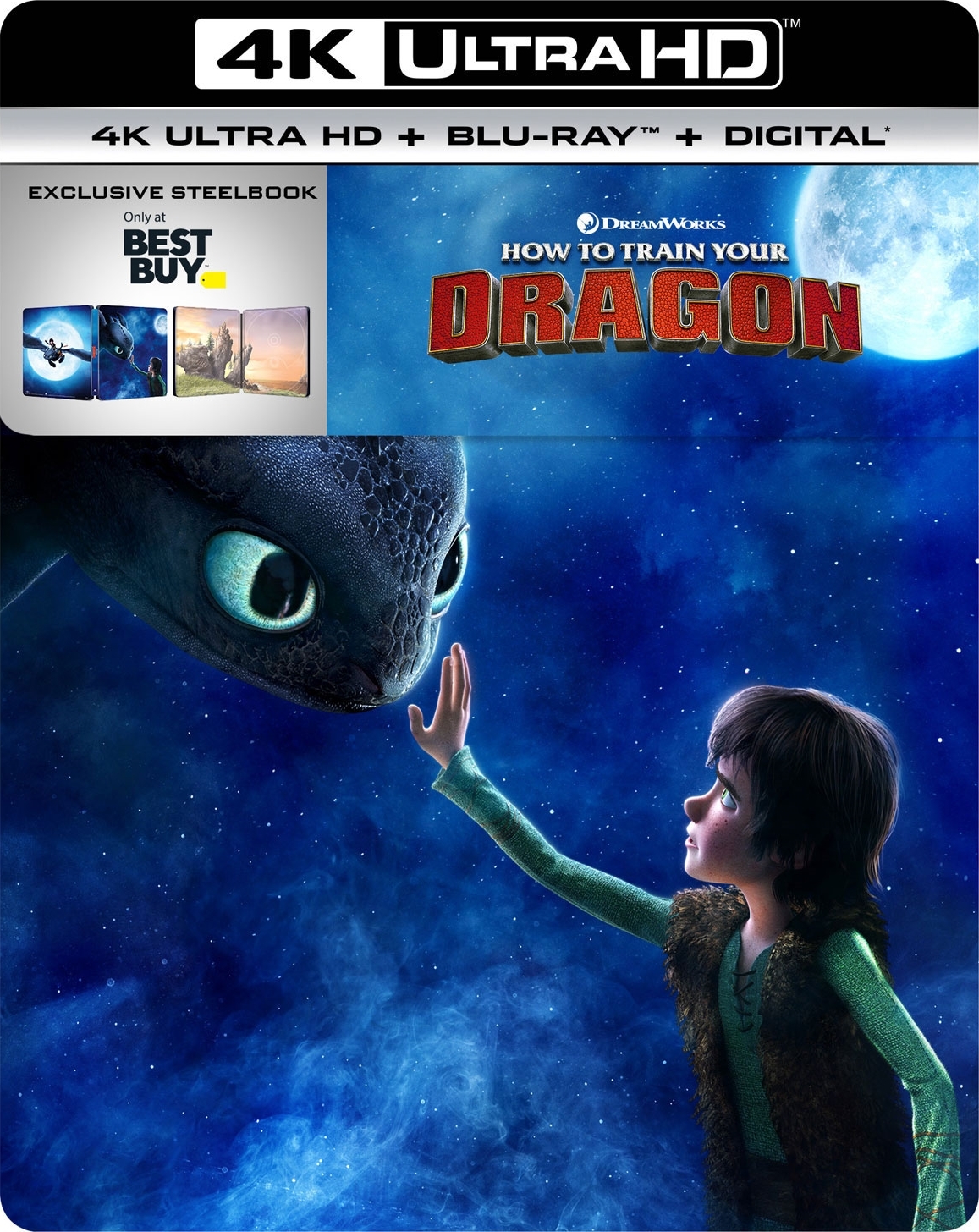 How To Train Your Dragon Steelbook4k Ultra Hd Blu Ray