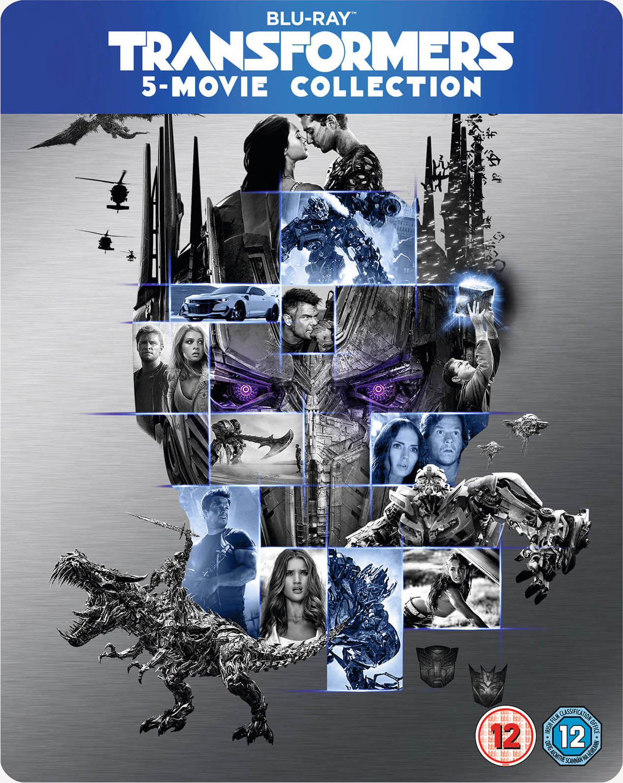 Transformers 5-Movie Collection Blu-ray (Zavvi Exclusive SteelBook) (United  Kingdom)