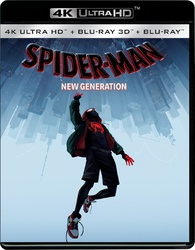 Spider-Man: Into the Spider-Verse 4K + 3D (Blu-ray) Temporary cover art