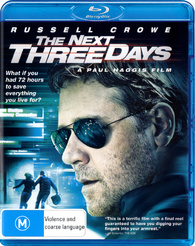 The Next Three Days Blu-ray (Australia)