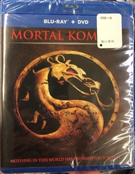 Mortal Kombat Blu-ray (Blu-ray + DVD)
