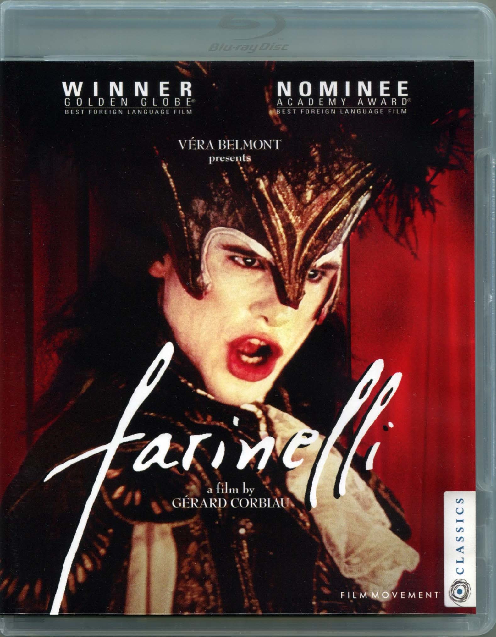Film Movement Remastered Farinelli Detailed For Blu Ray