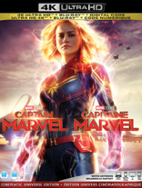 Captain Marvel 4K (Blu-ray Movie), temporary cover art